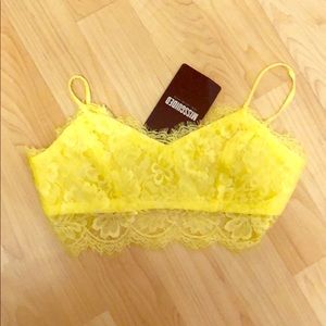 Missguided lace crop top